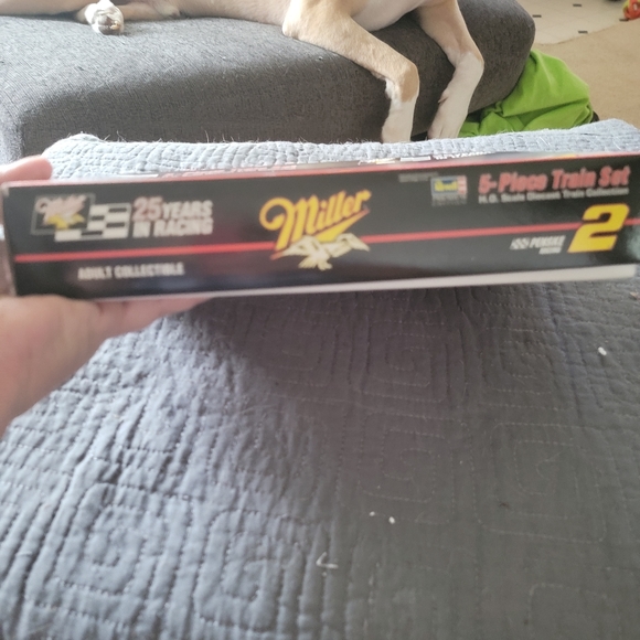 Rusty Wallace 25 years in racing, Miller 5 piece train set, in box - Picture 4 of 12